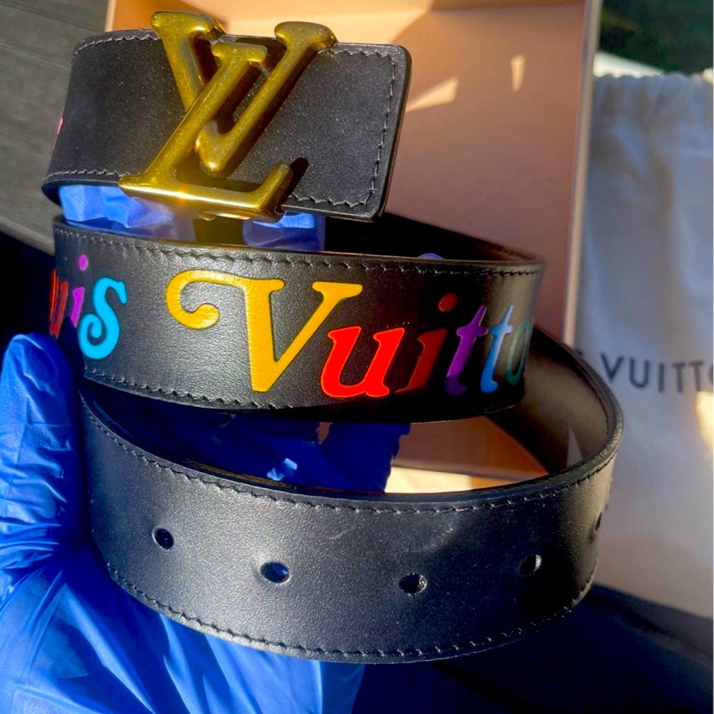 Louis Vuitton belt Size 80/32 . - Picture 4 of 9